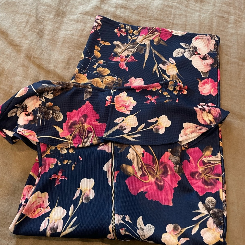Floral Off the Shoulder Dress